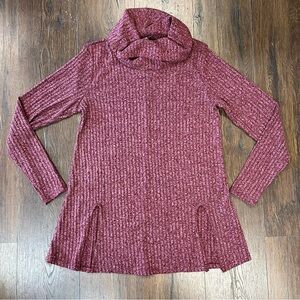 The Limited cowl neck double slit top SZ LG